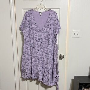 Ava & Viv Lavender Asymmetrical Dress